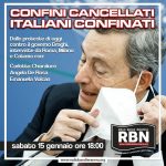 Confini cancellati, italiani confinati - Interventi di Carlotta Chiaraluce, Angela De Rosa, Emanuela Volcan